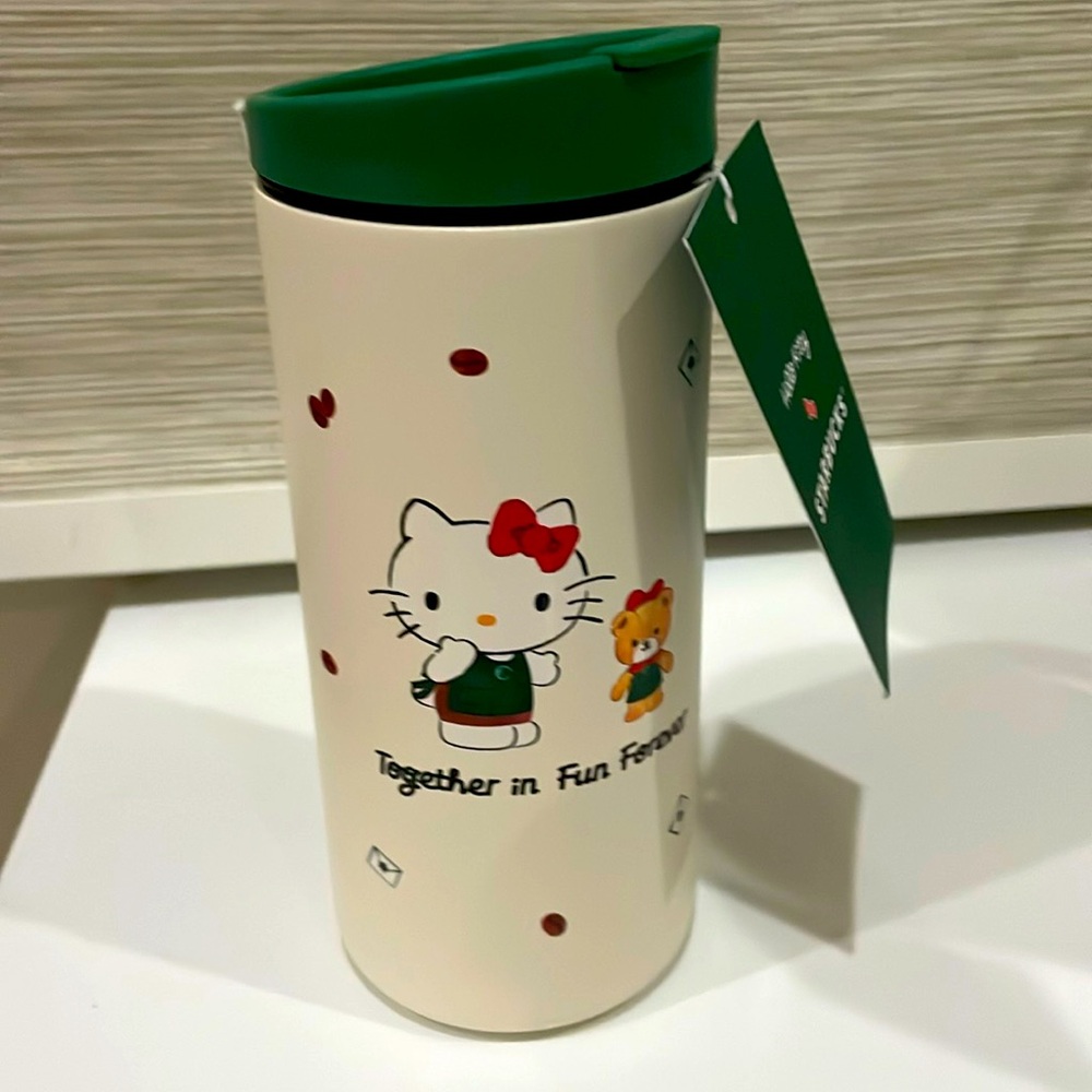 Starbucks Hello Kitty 2025 stainless steel tumbler 12 oz NWT